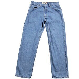 Levis 550 Jeans Mens 33x30 Relaxed Fit Blue Medium Wash Denim